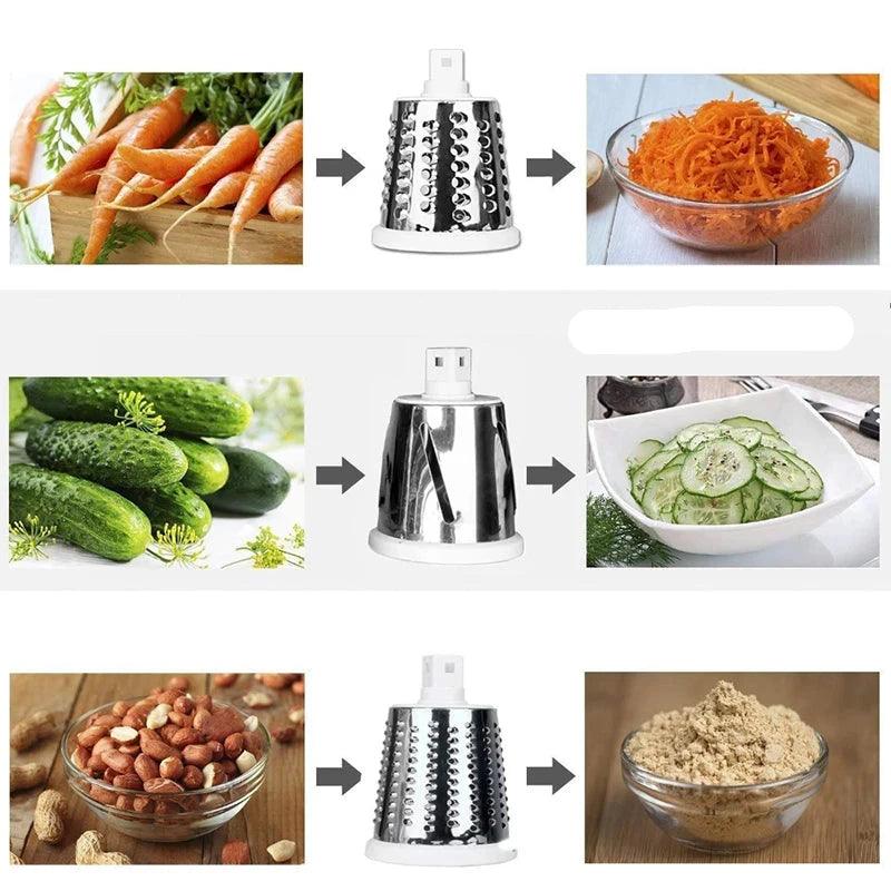 Processador Manual de Legumes Multifuncional