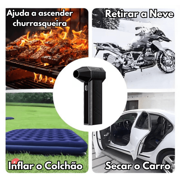 Super Turbo Fan X3- Soprador Turbina de Alta Precisão